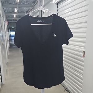 A&F Basic V Neck Tee